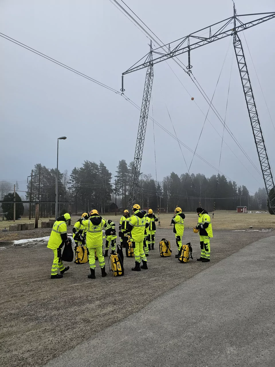 Kraftlänk projektarbete i fält